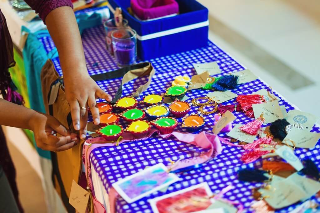 JD Institute Cochinu2019s Tanisi Sale hosted by students by selling handmade products