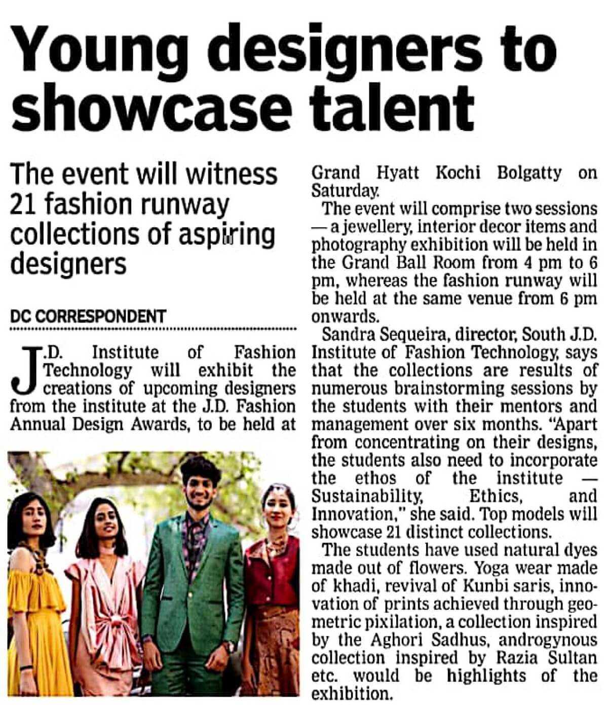Media Coverage Academy of Design and Management