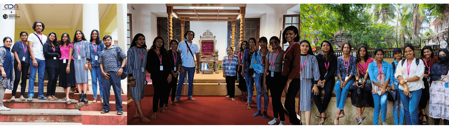 WORLD HERITAGE DAY Visit To Hill Palace Museum by ADM Students Academy of Design and Management