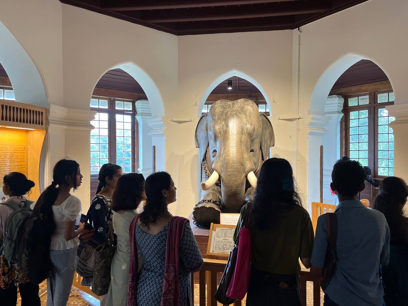 Hill Palace Museum Visit By ADM Students Academy of design & management ()