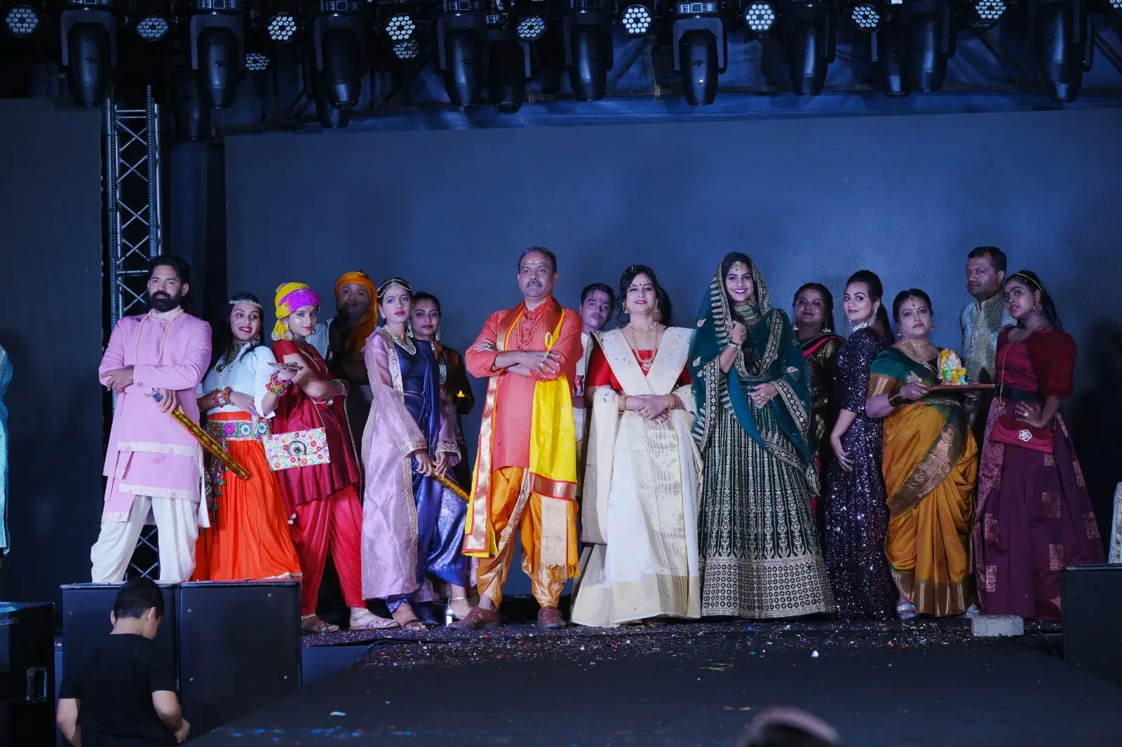 Indian festivals fashion styling and choreography Academy of Design & Management ()
